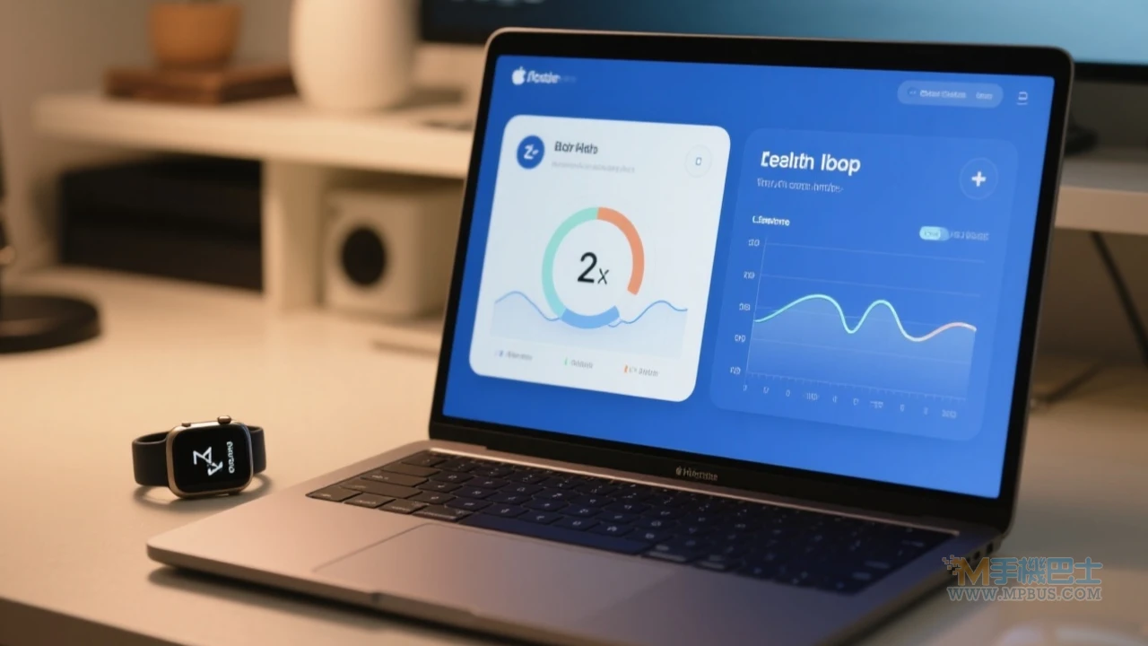 健康App介面示意