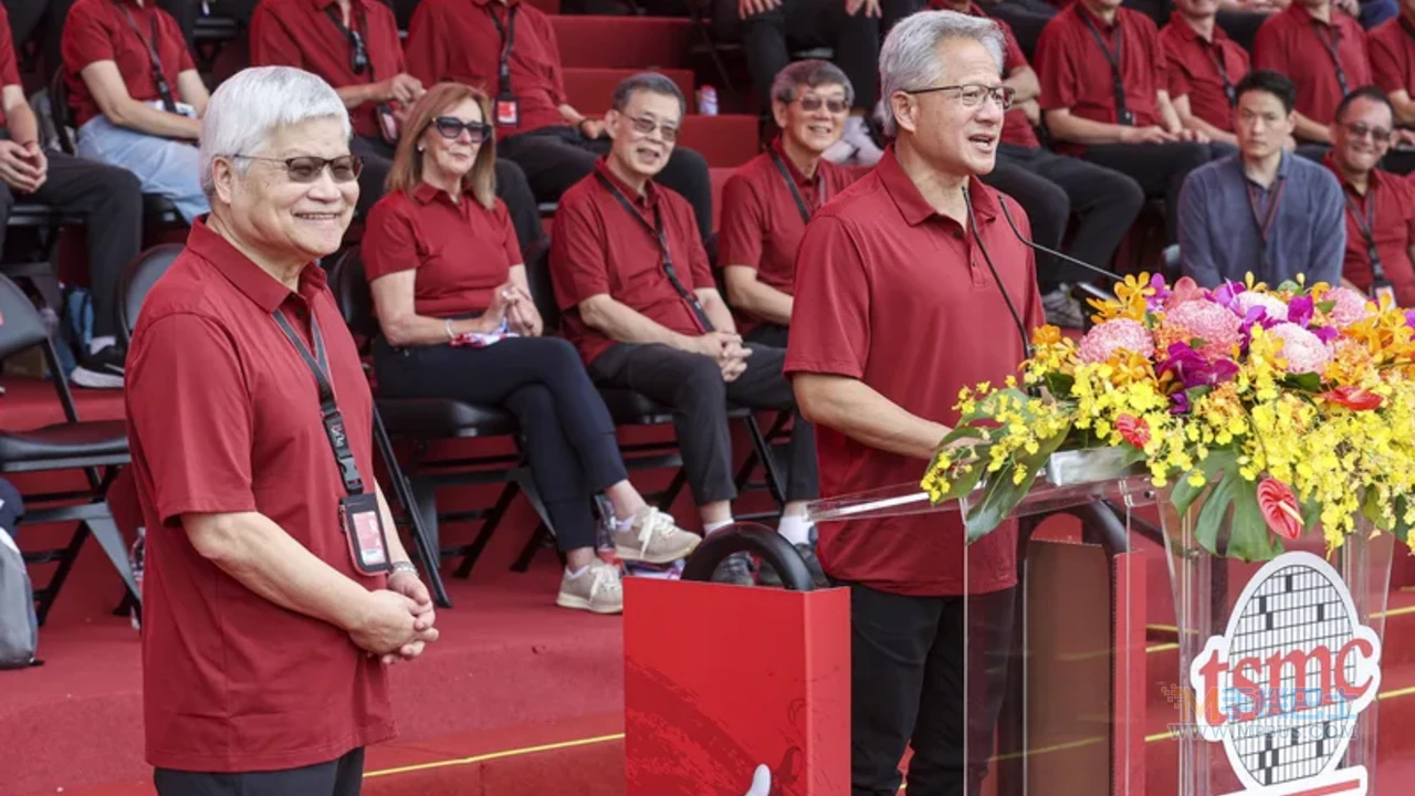 黃仁勳親訪台積電運動會!坦言:沒有台積電就沒有今天的NVIDIA - 手機巴士