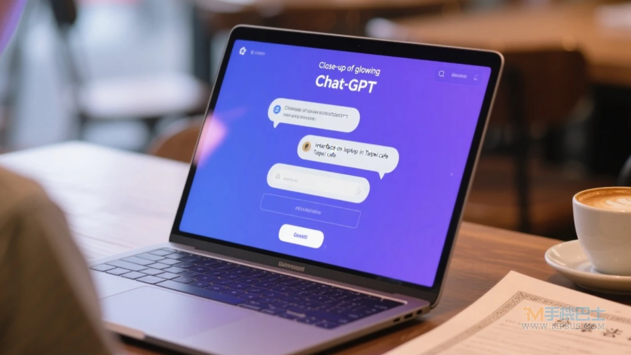 ChatGPT操作示意圖