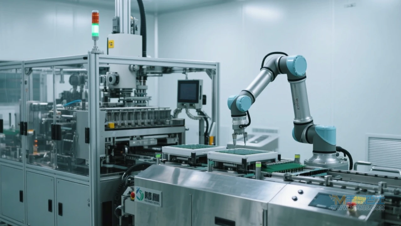 半導體自動化示意圖