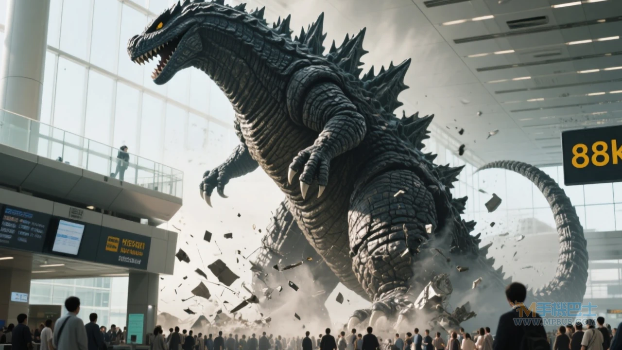 超震撼！東京羽田機場將展出9米高世界最大室內哥斯拉模型 - 手機巴士