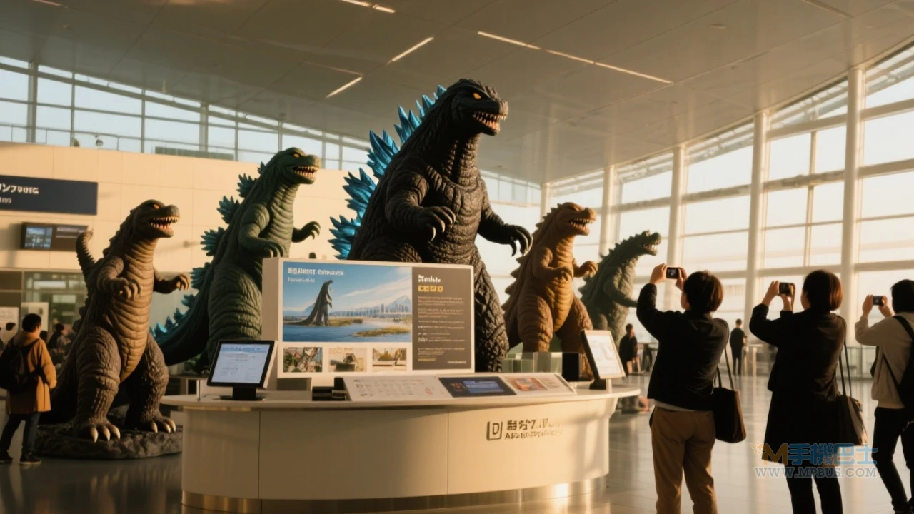 航廈展示區示意