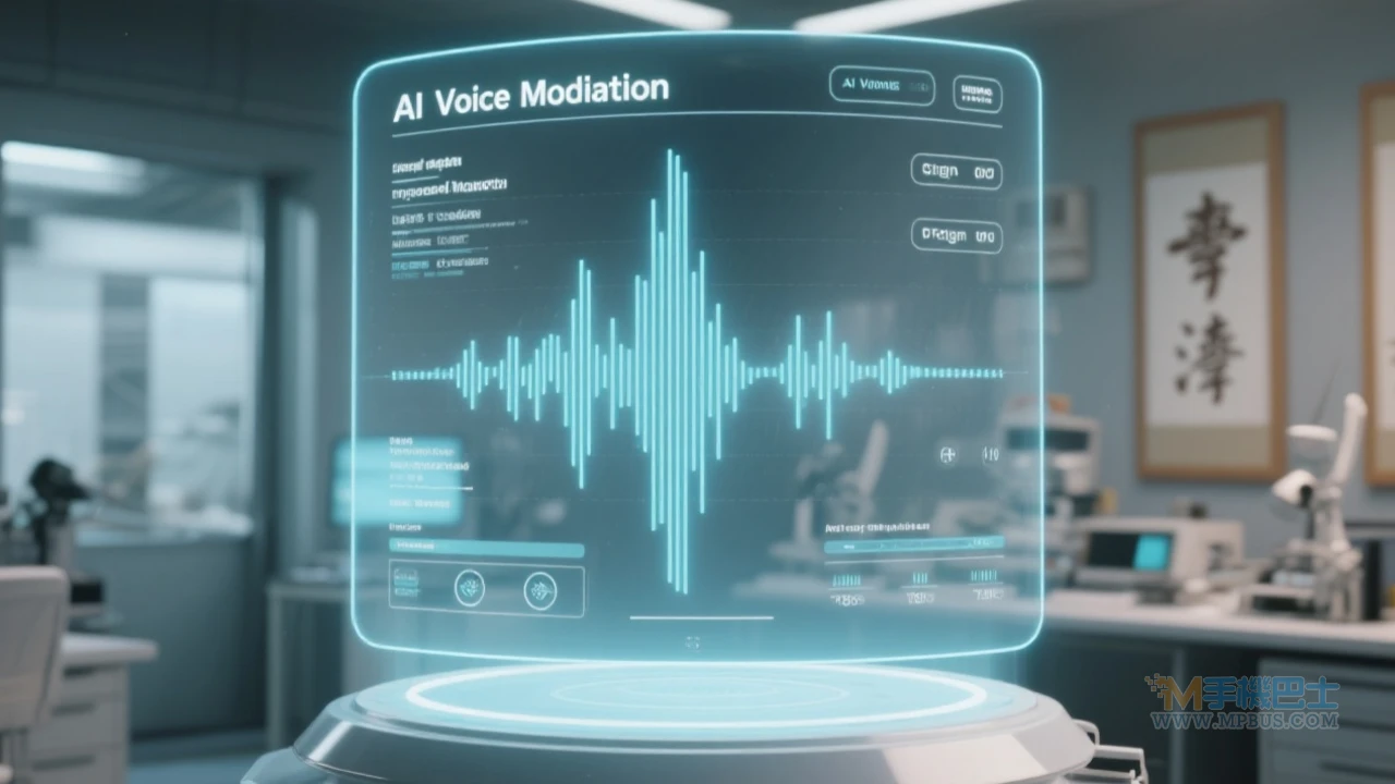 AI聲紋技術界面