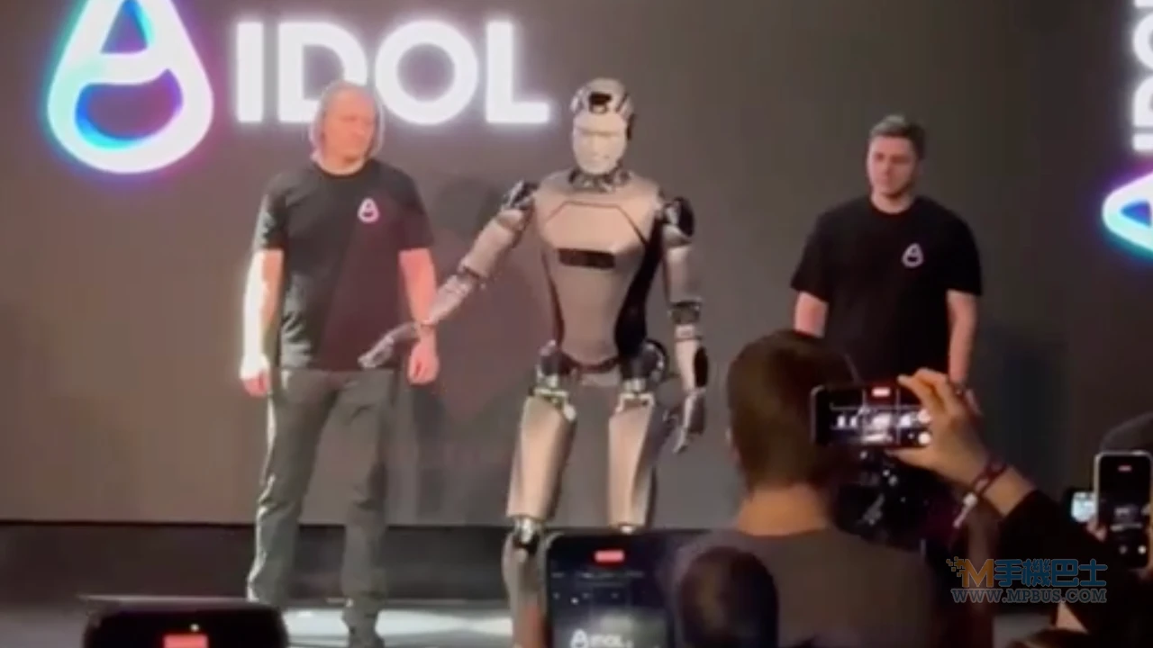 人形機器人表情特寫