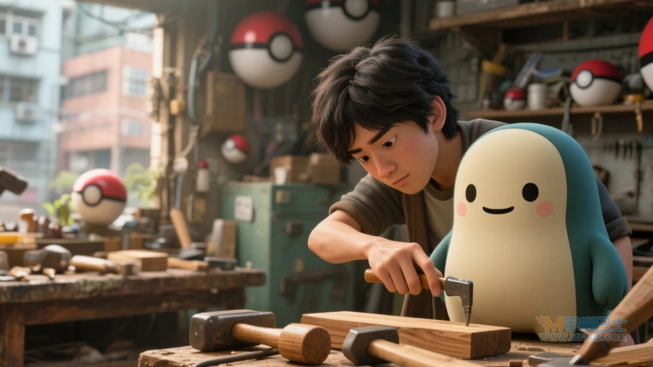 百變怪工作場景