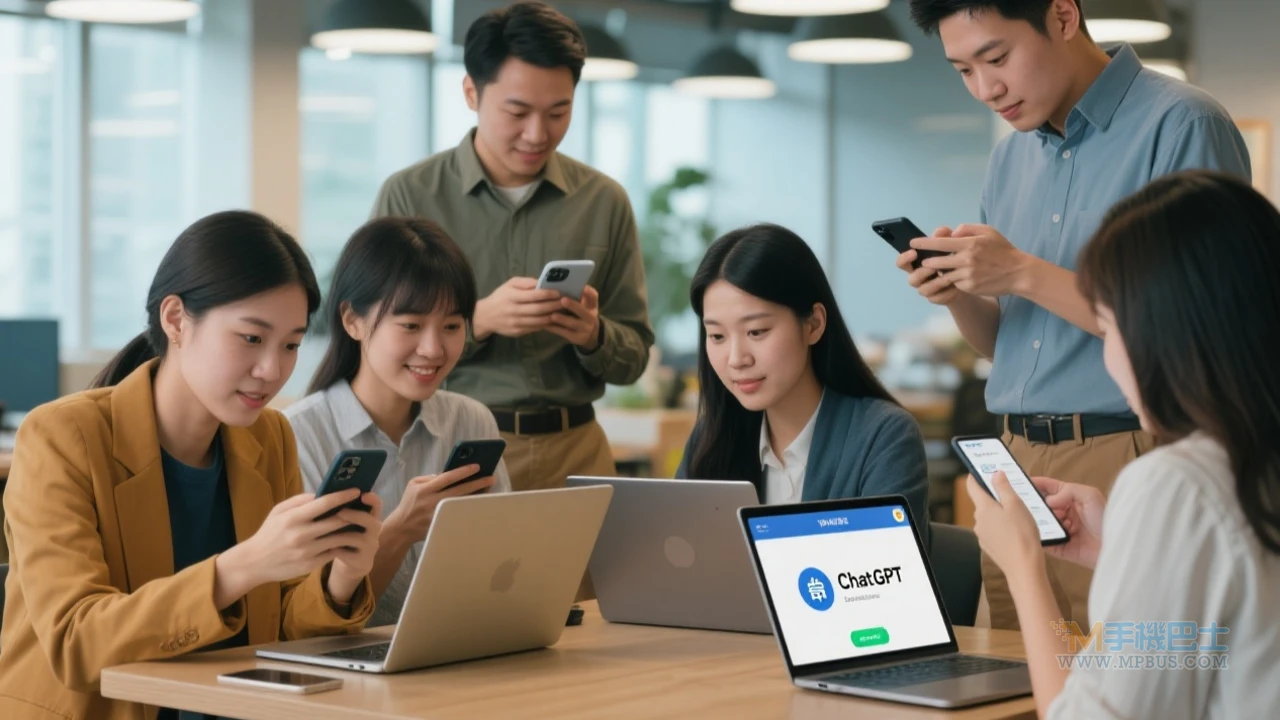 ChatGPT爆8000萬用戶日常！解析2025年AI聊天習慣與教育健康新趨勢 - 手機巴士