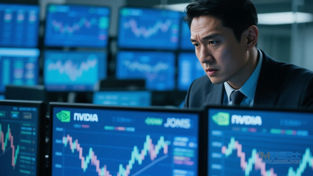 AI泡沫疑慮重創股巿！NVIDIA連日下挫、家得寶拖累道瓊跌近500點 - 手機巴士