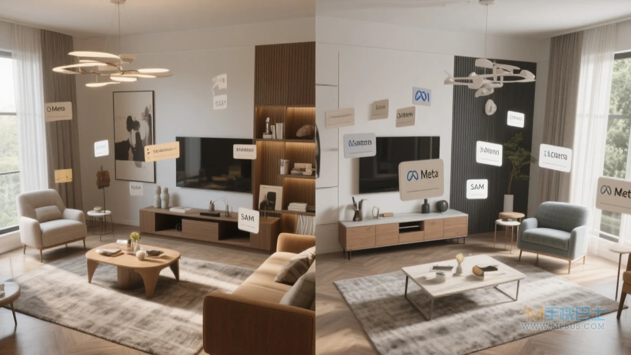 實景與虛擬對比