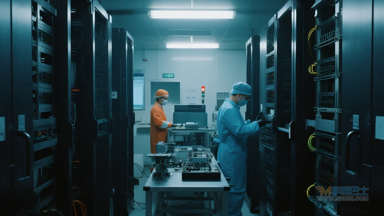 富士康產線作業畫面