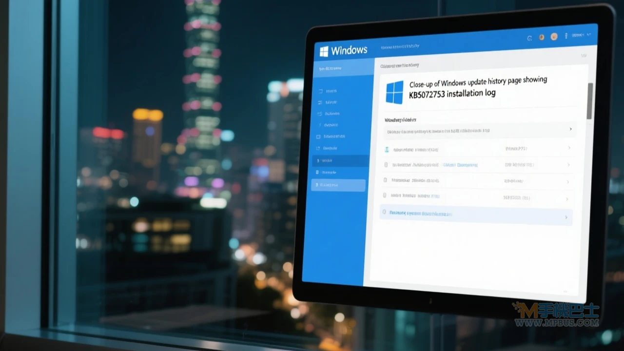 系統更新歷史記錄