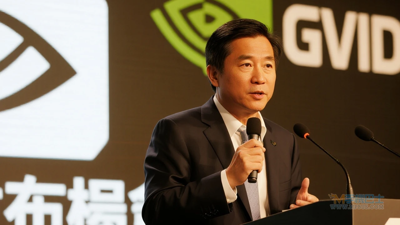 輝達反駁AI泡沫論！黃仁勳：產業真實景象截然不同 - 手機巴士