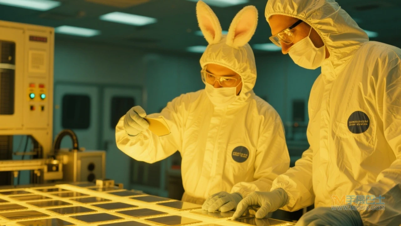 晶圓廠生產線示意圖