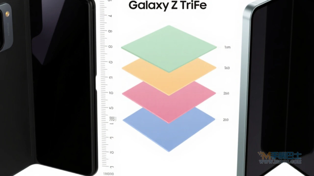 三折疊厚度對比圖