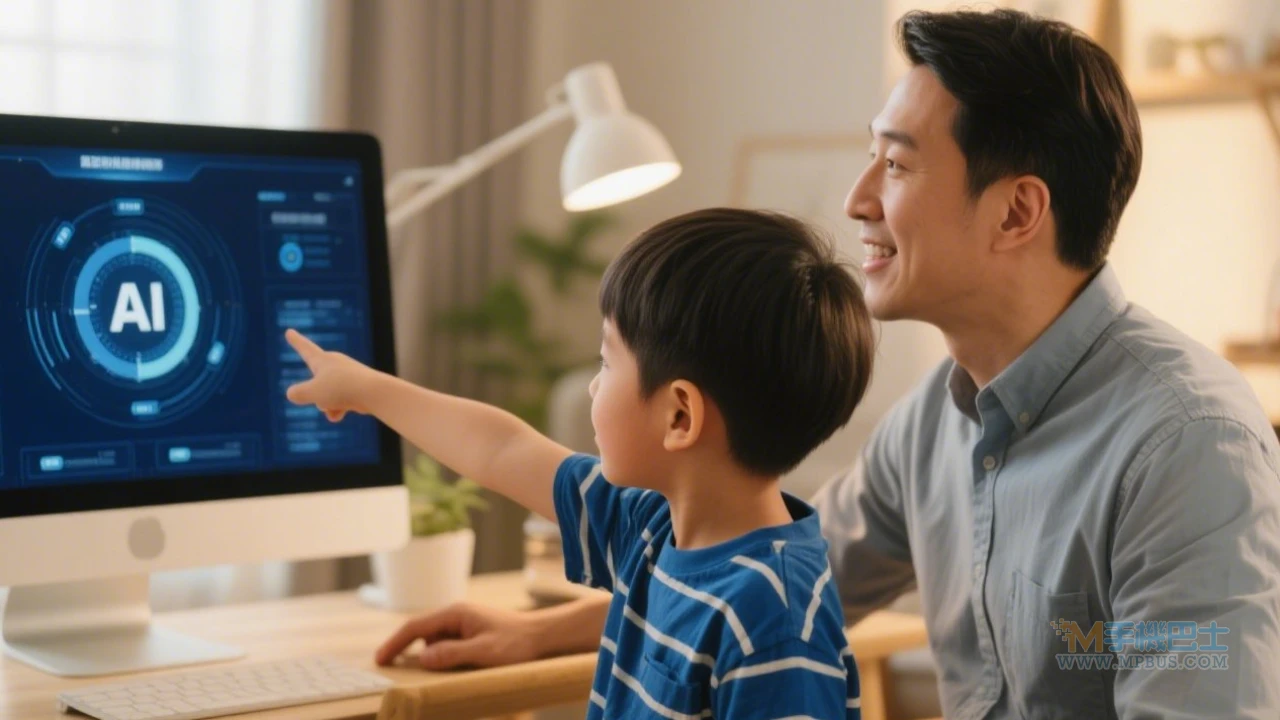 AI時代育兒指南：如何讓孩子駕馭ChatGPT與Google Gemini的未來世界 - 手機巴士