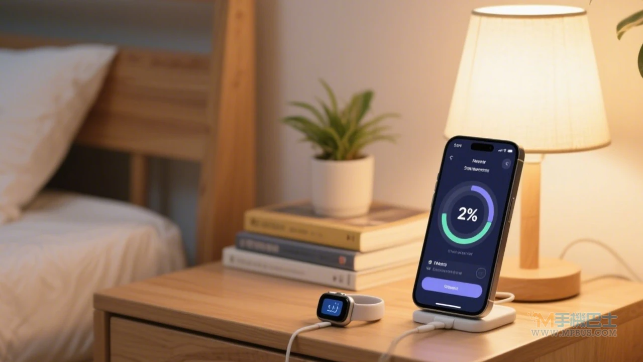 睡眠監測介面示意