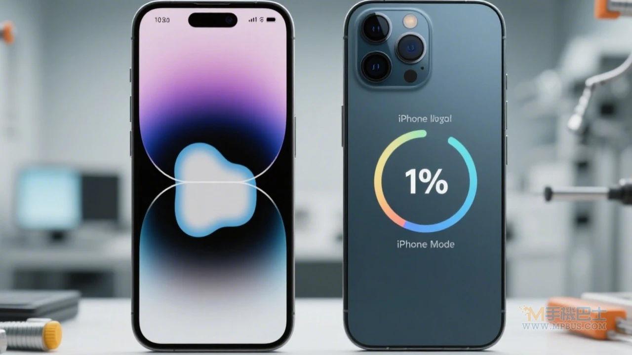 iPhone 18動態島對比圖
