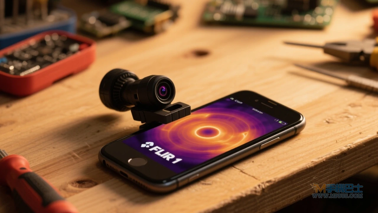 手機秒變熱成像儀!FLIR One實測開箱、850則好評的發熱檢測神器 - 手機巴士