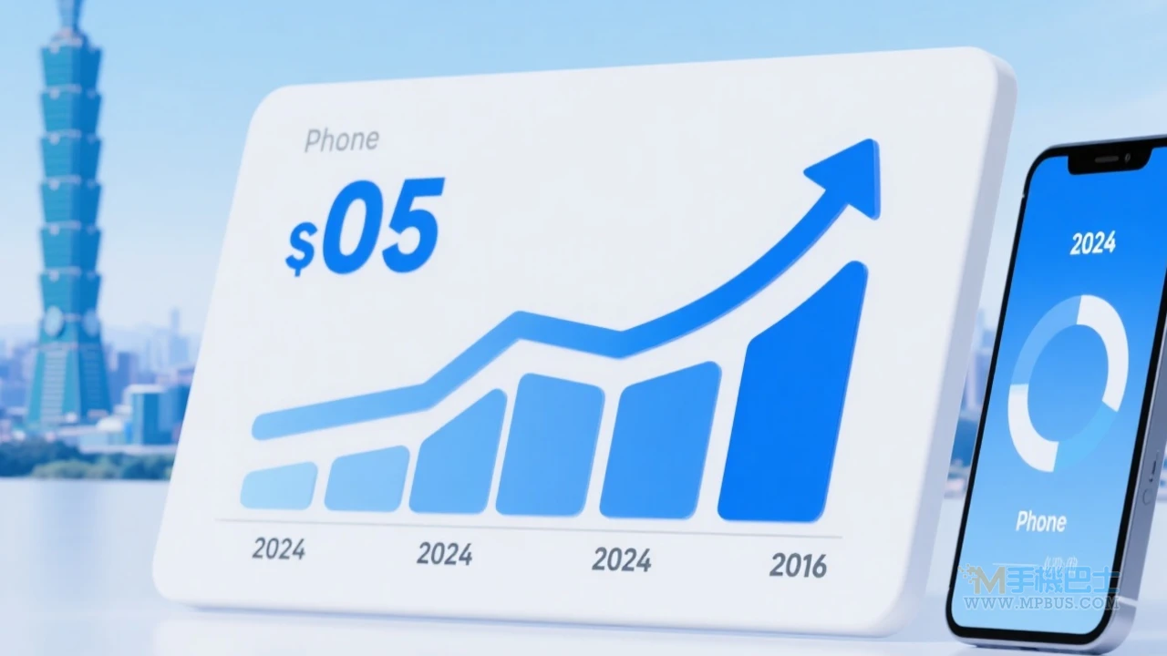 智慧手機價格走勢圖