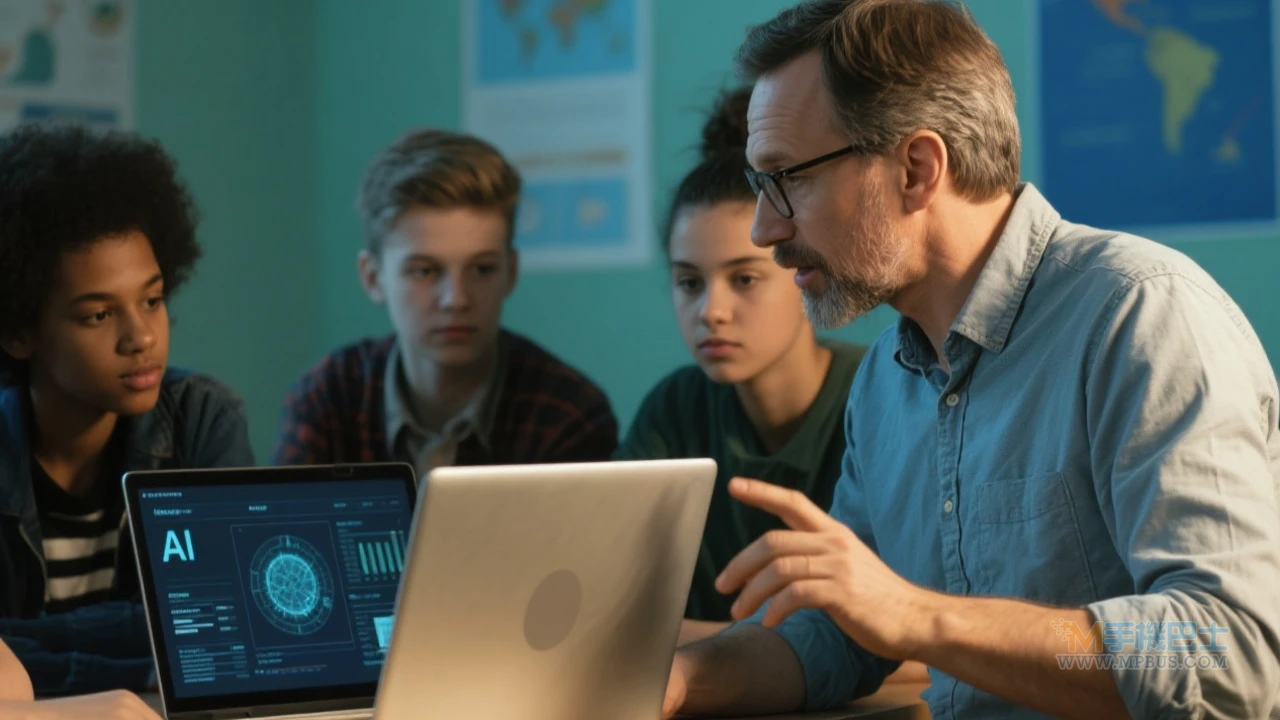 教師使用AI檢測工具情境