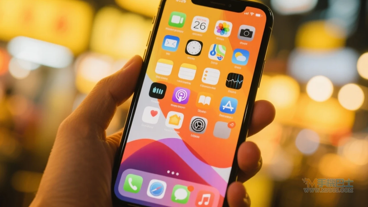 iOS 26操作介面示意