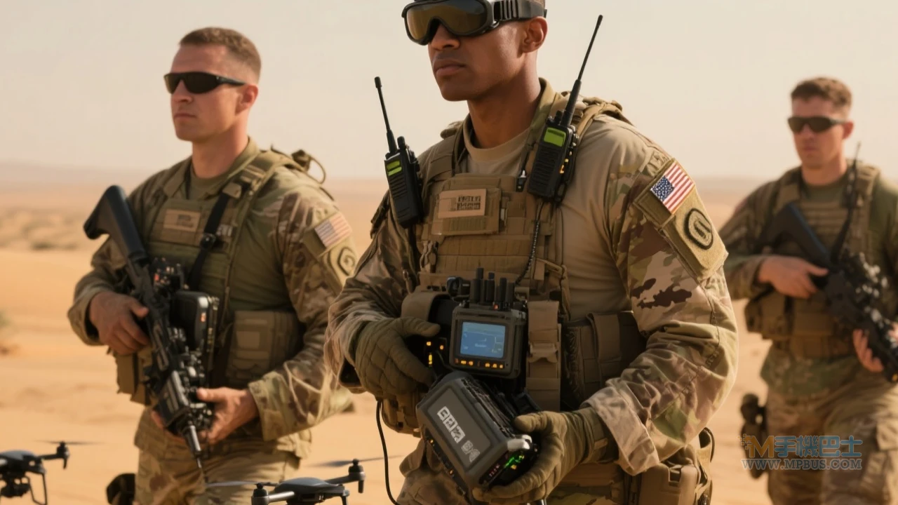 軍事裝備需大量電池支援