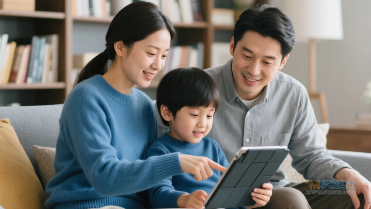 家長監護設定示意圖