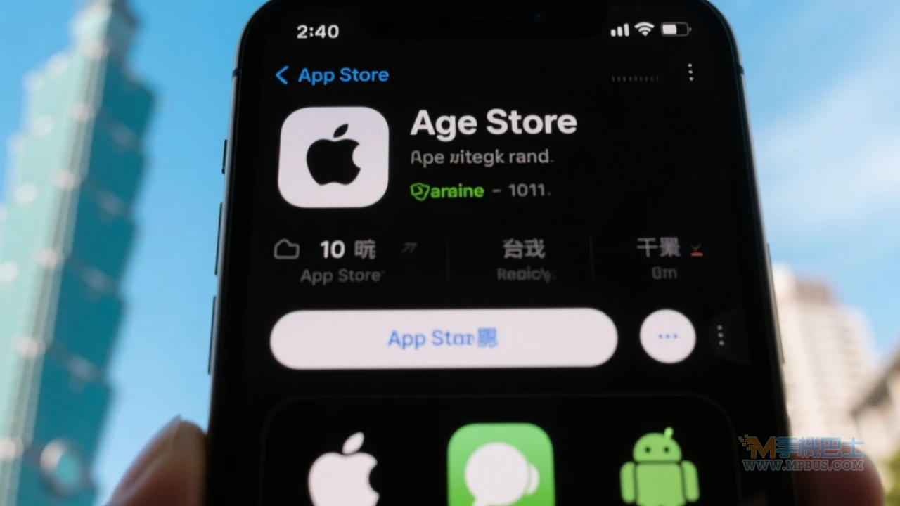 年齡驗證介面示意圖